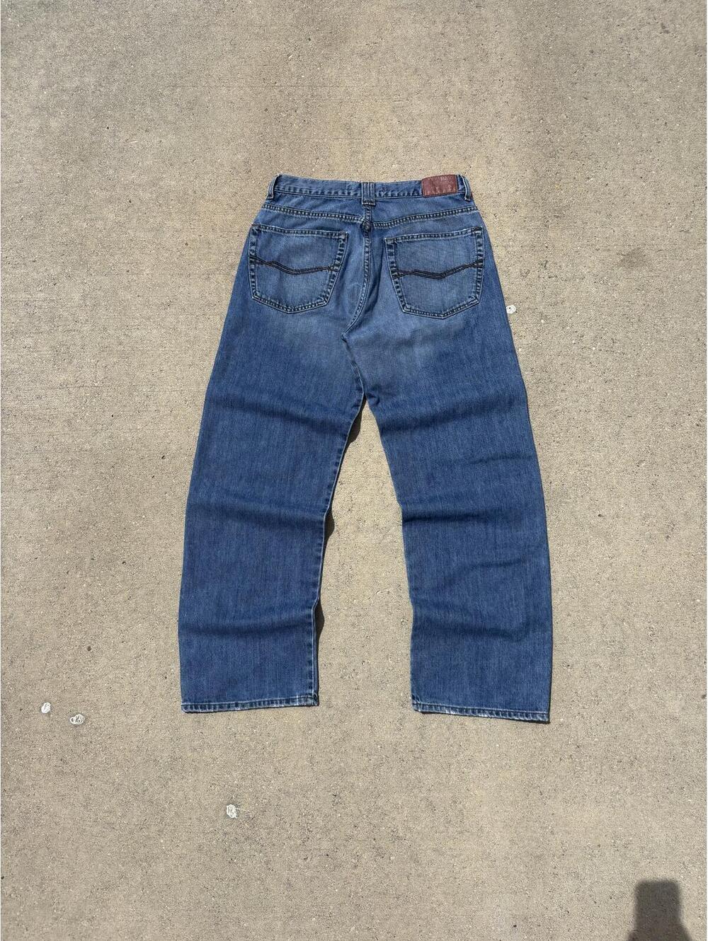 Vintage 90's Mavi Blue faded Denim Jeans 31x32 Relaxed